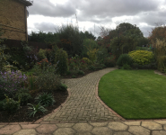 Garden makeover after