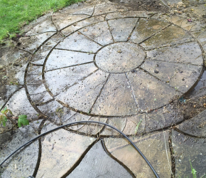 Patio renovation -before